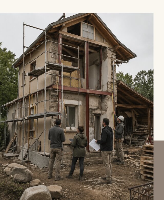 Реконструкция загородного дома под ключ в Лесне от бюро