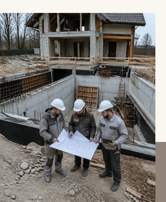 Проектирование и строительство домов с подвалом под ключ в Лесне