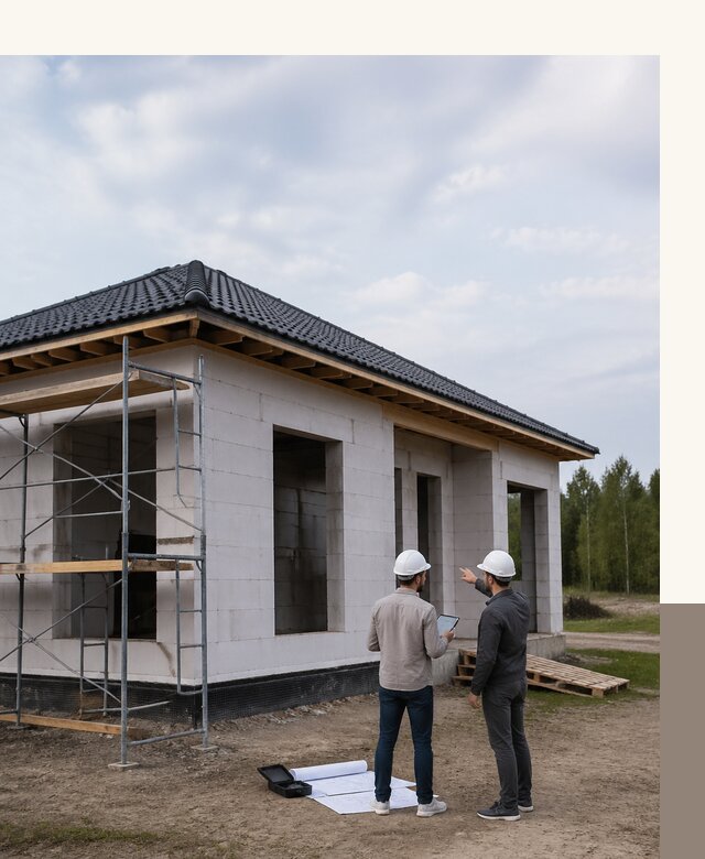 Проектирование одноэтажных домов из газобетона в Лесне